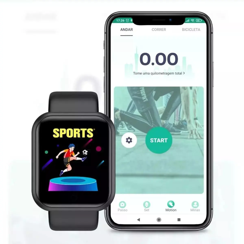 Relógio Smartwatch - D20 Original