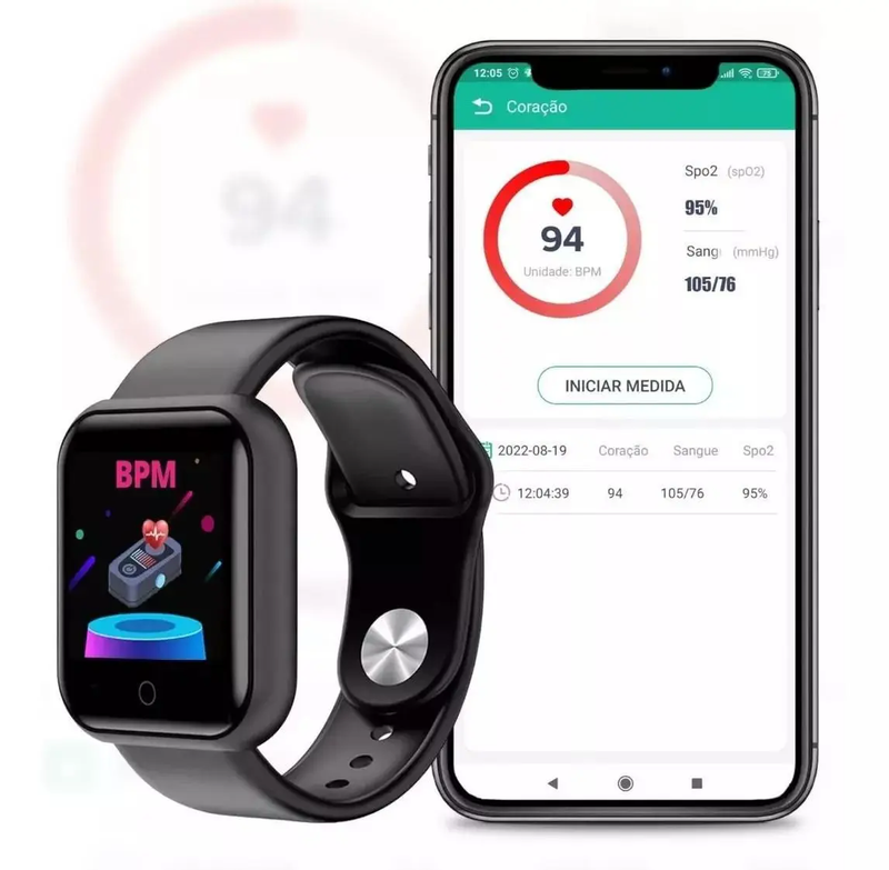 Relógio Smartwatch - D20 Original